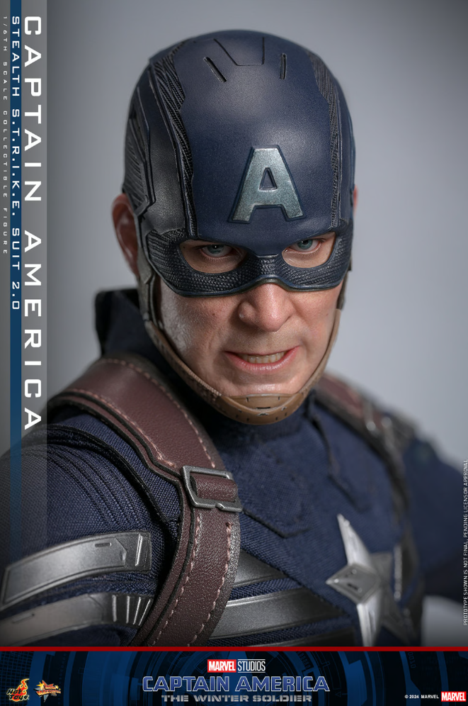 Captain America (Stealth S.T.R.I.K.E. Suit) 2.0 Sixth Scale Figure