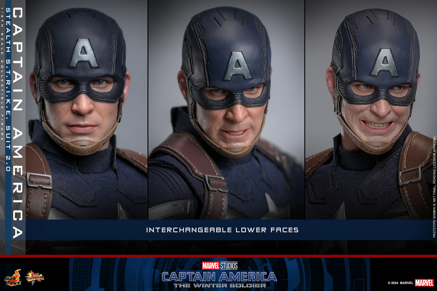 Captain America (Stealth S.T.R.I.K.E. Suit) 2.0 Sixth Scale Figure