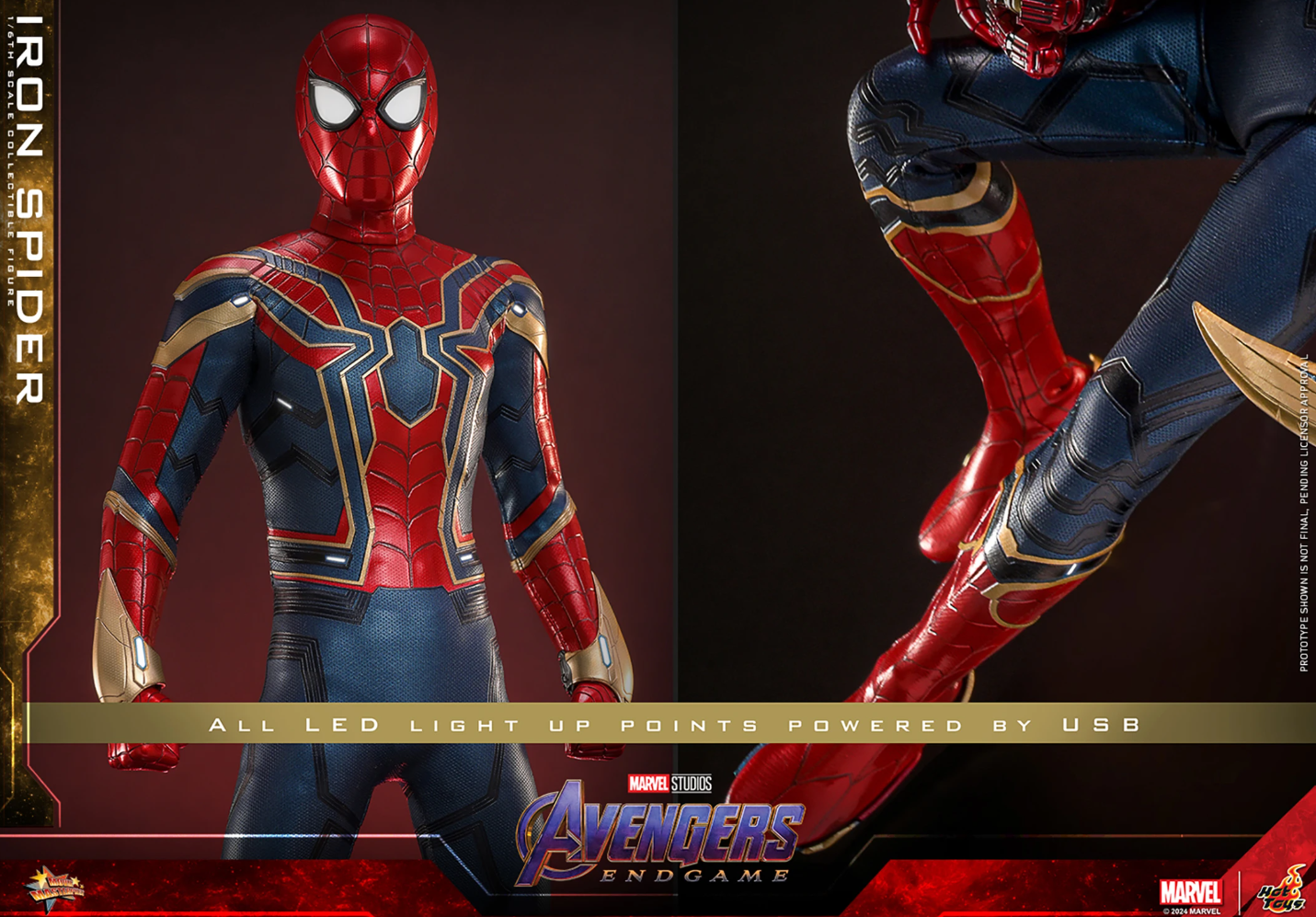 Iron Spider Sixth Scale Figure