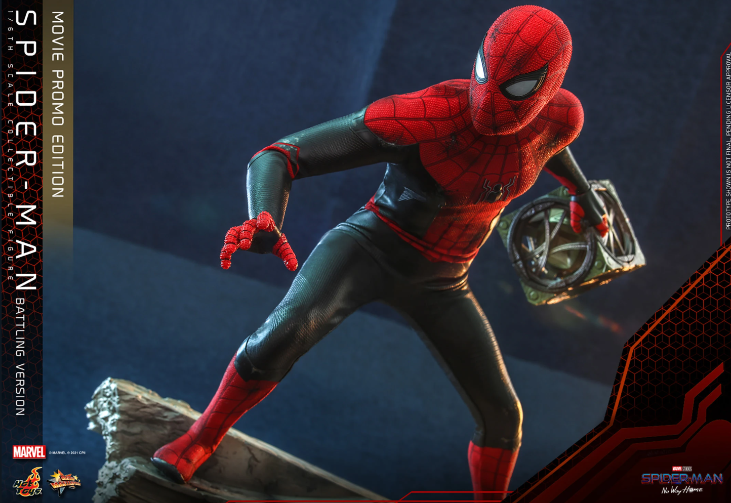 Spider-Man (Battling Version) Movie Promo Edition Sixth Scale Figure