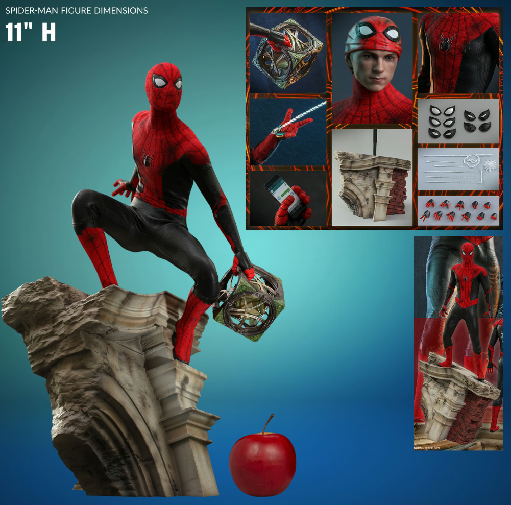 Spider-Man (Battling Version) Movie Promo Edition Sixth Scale Figure