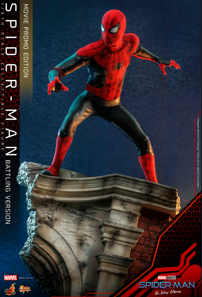 Spider-Man (Battling Version) Movie Promo Edition Sixth Scale Figure