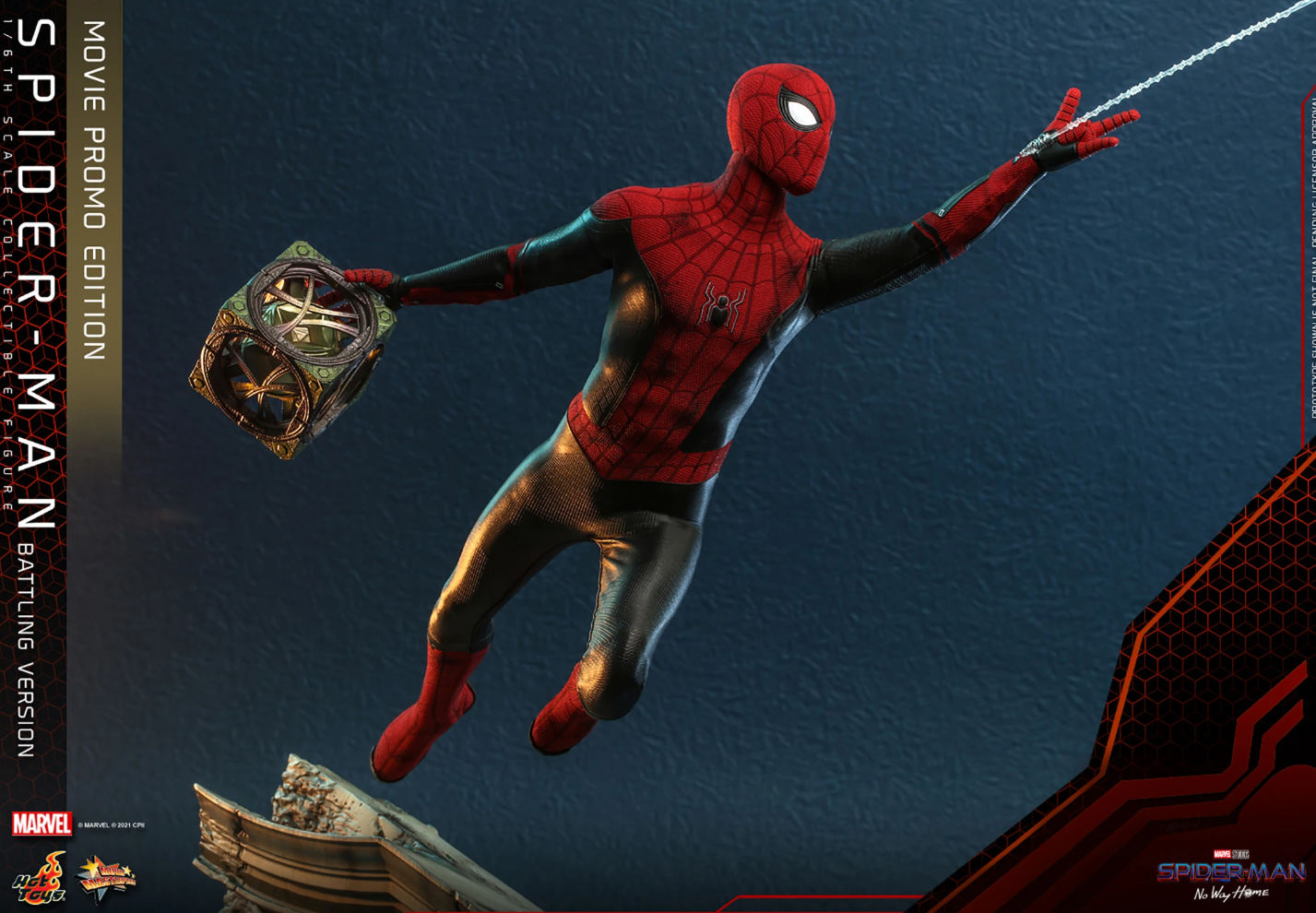 Spider-Man (Battling Version) Movie Promo Edition Sixth Scale Figure