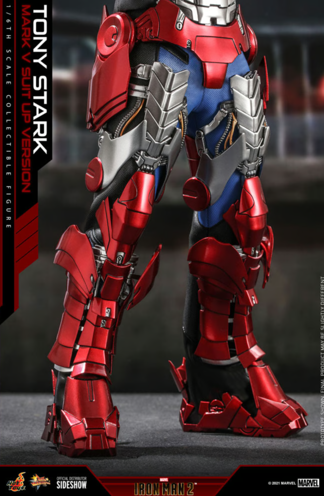Tony Stark (Mark V Suit Up Version) Sixth Scale Figure