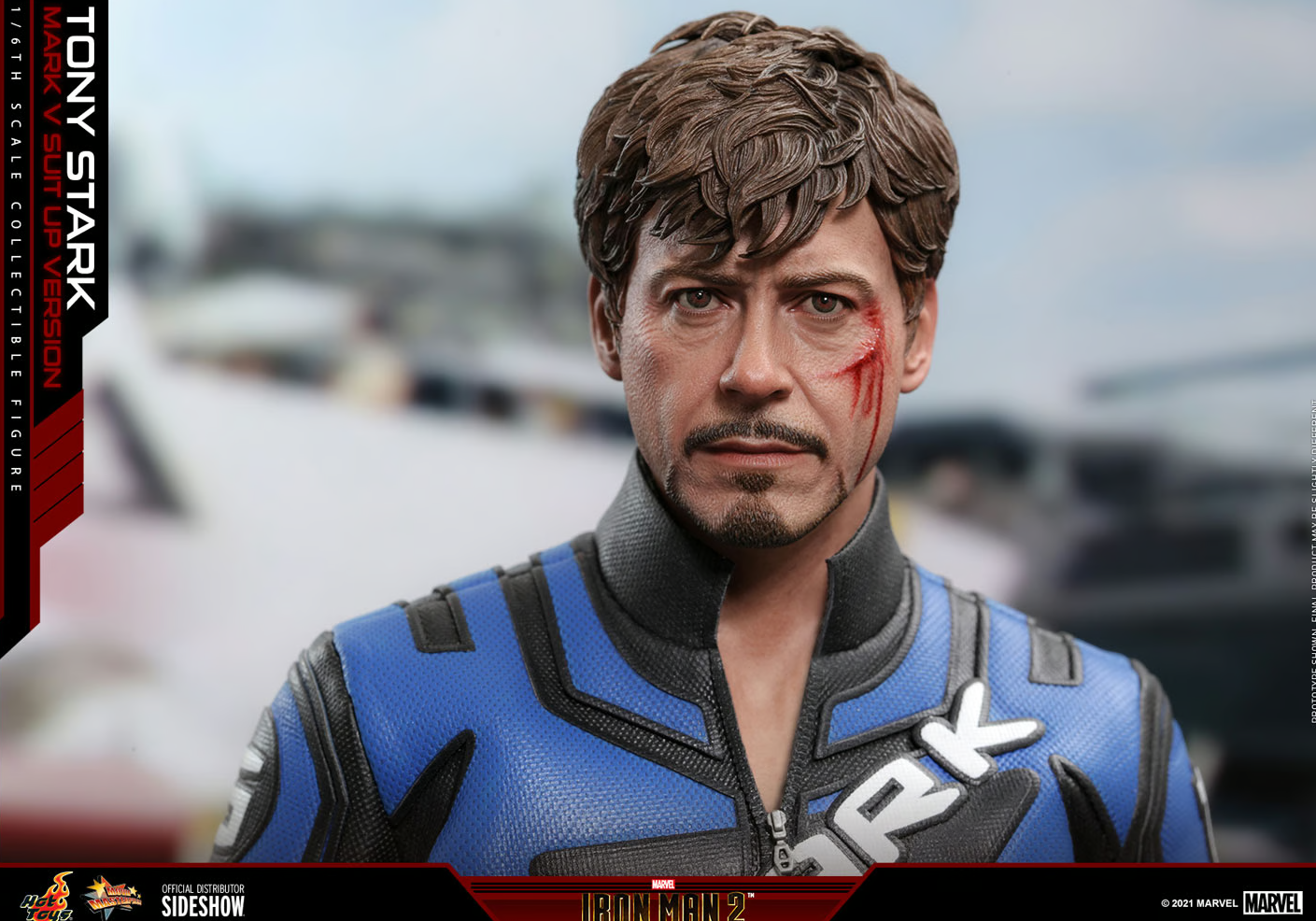 Tony Stark (Mark V Suit Up Version) Sixth Scale Figure