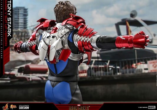 Tony Stark (Mark V Suit Up Version) Sixth Scale Figure