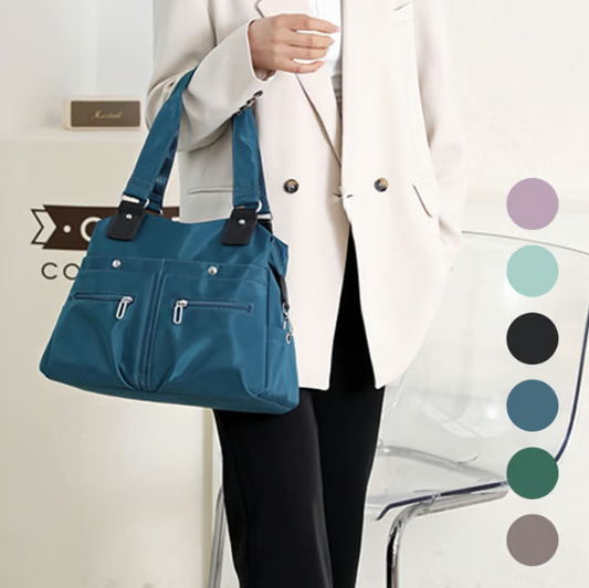 Large Capacity Waterproof Multi Pocket Shoulder Bag