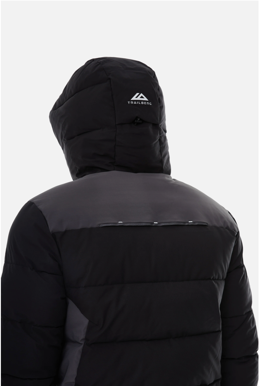 Trailberg Triathlon Insulated Puffer Coat - Black
