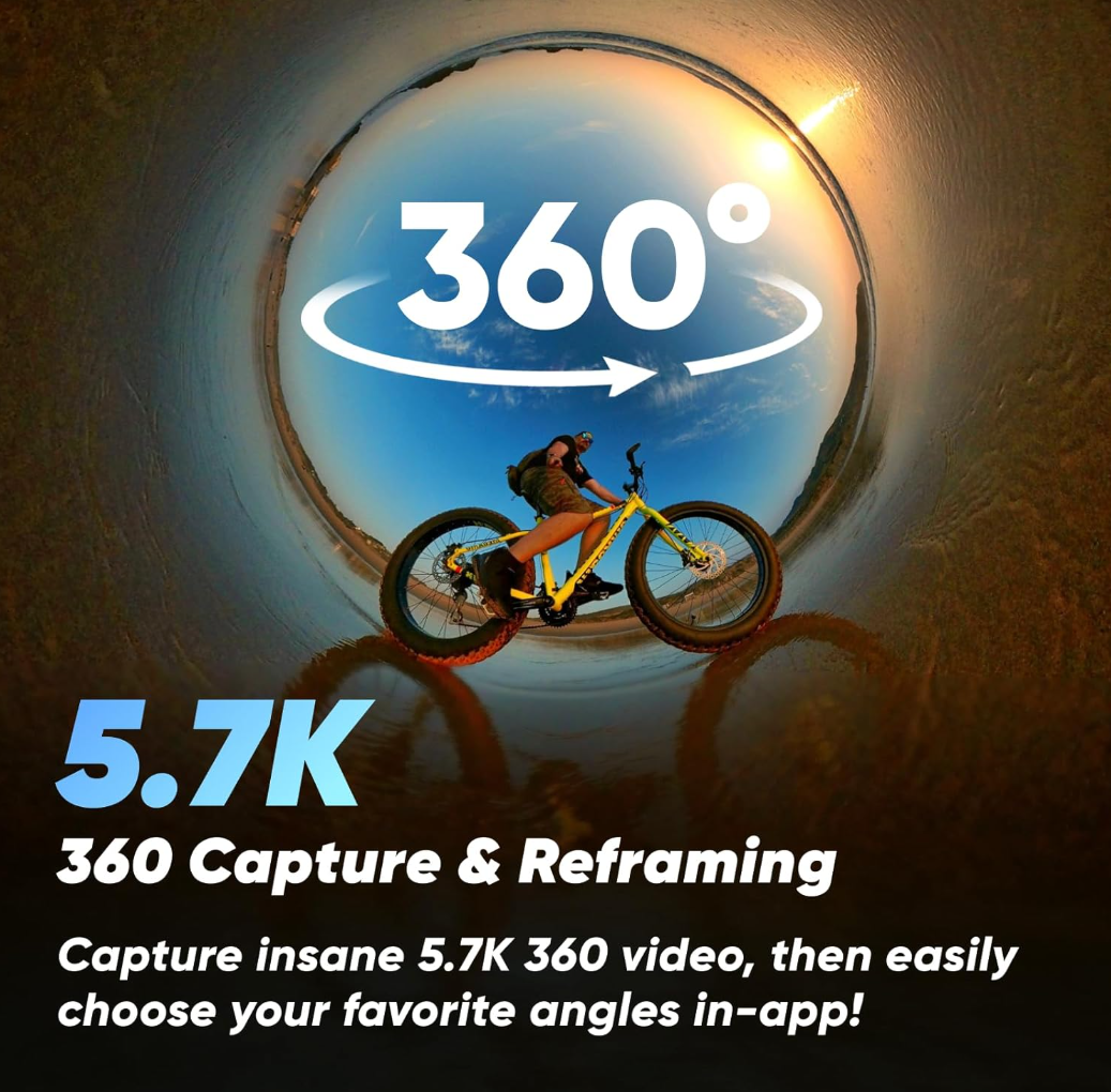 Insta360 X3 + Tripod Selfie Stick Bundle
