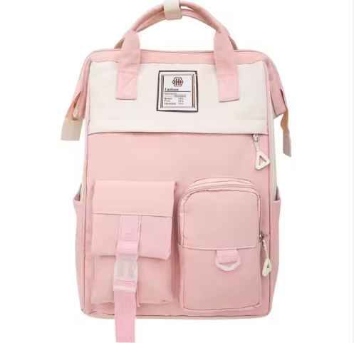 Large Capacity Casual Backpack with Waterproof Feature