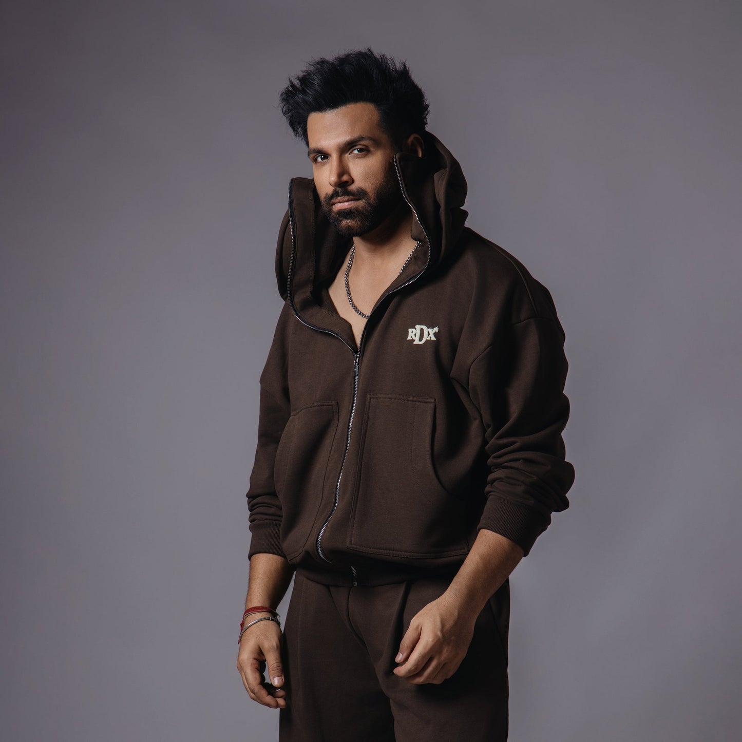 BALACLAVA ZIPPER HOODIE