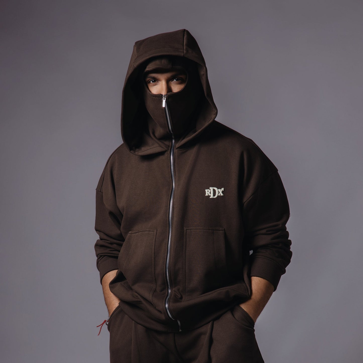 BALACLAVA ZIPPER HOODIE