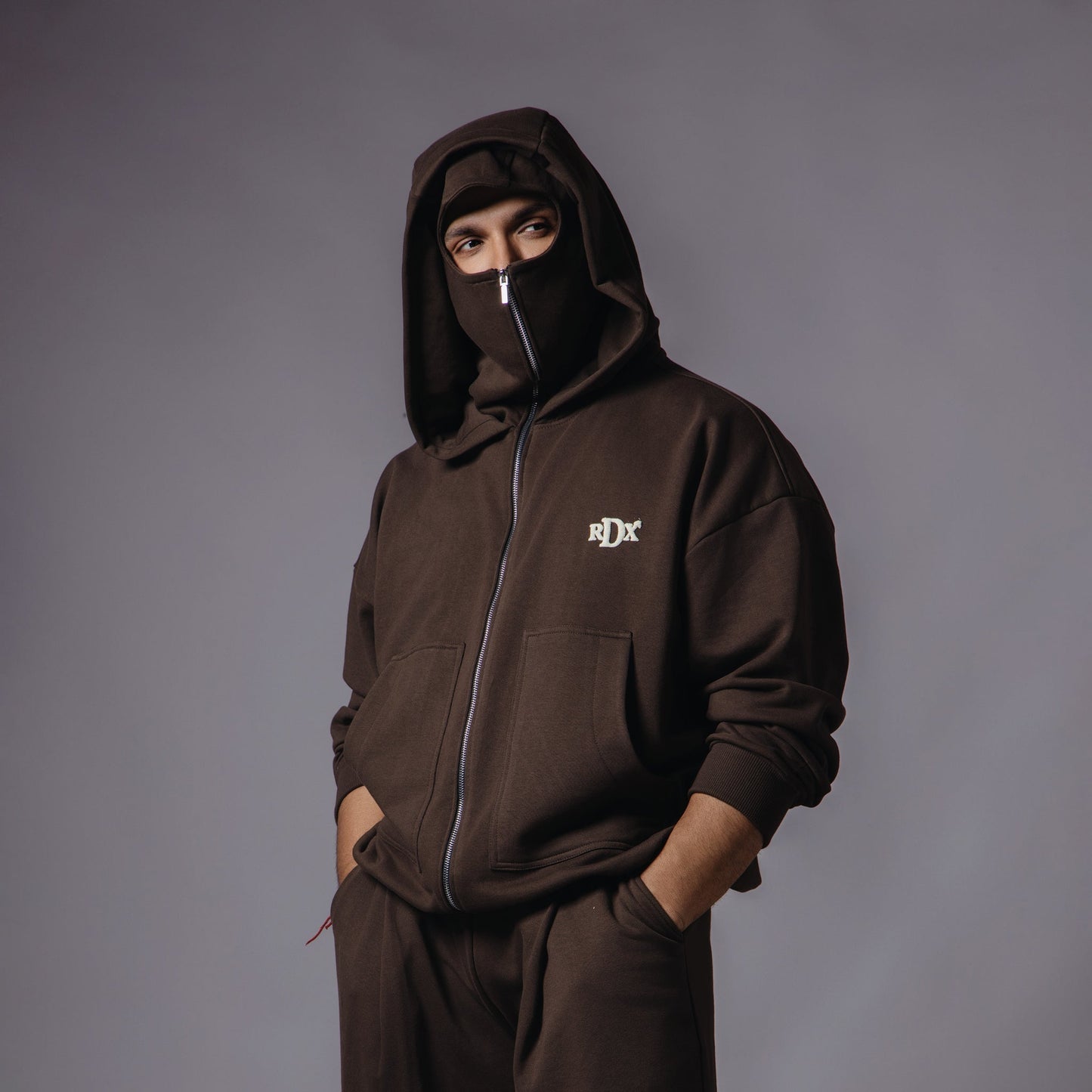 BALACLAVA ZIPPER HOODIE