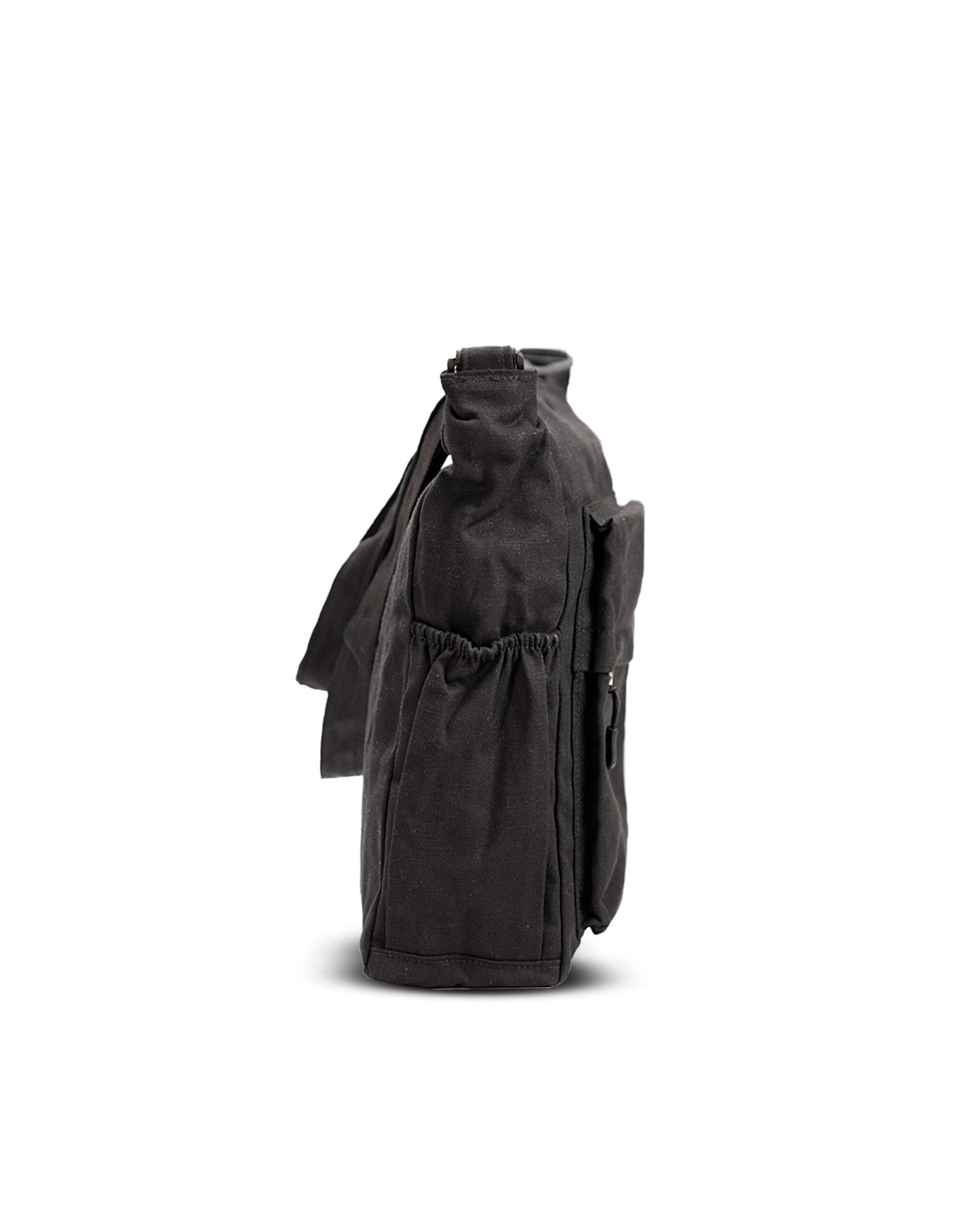 CHARCOAL BLACK TOTE BAG