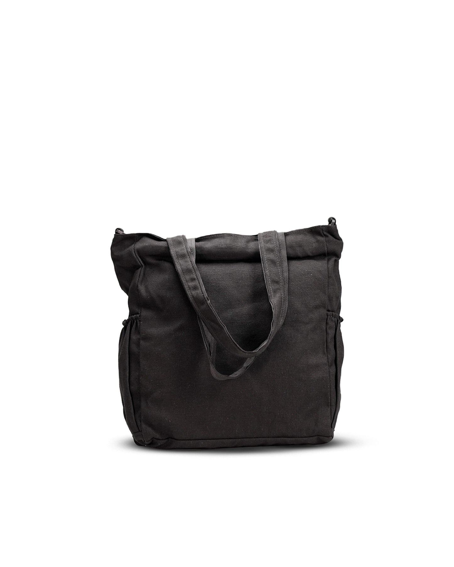 CHARCOAL BLACK TOTE BAG
