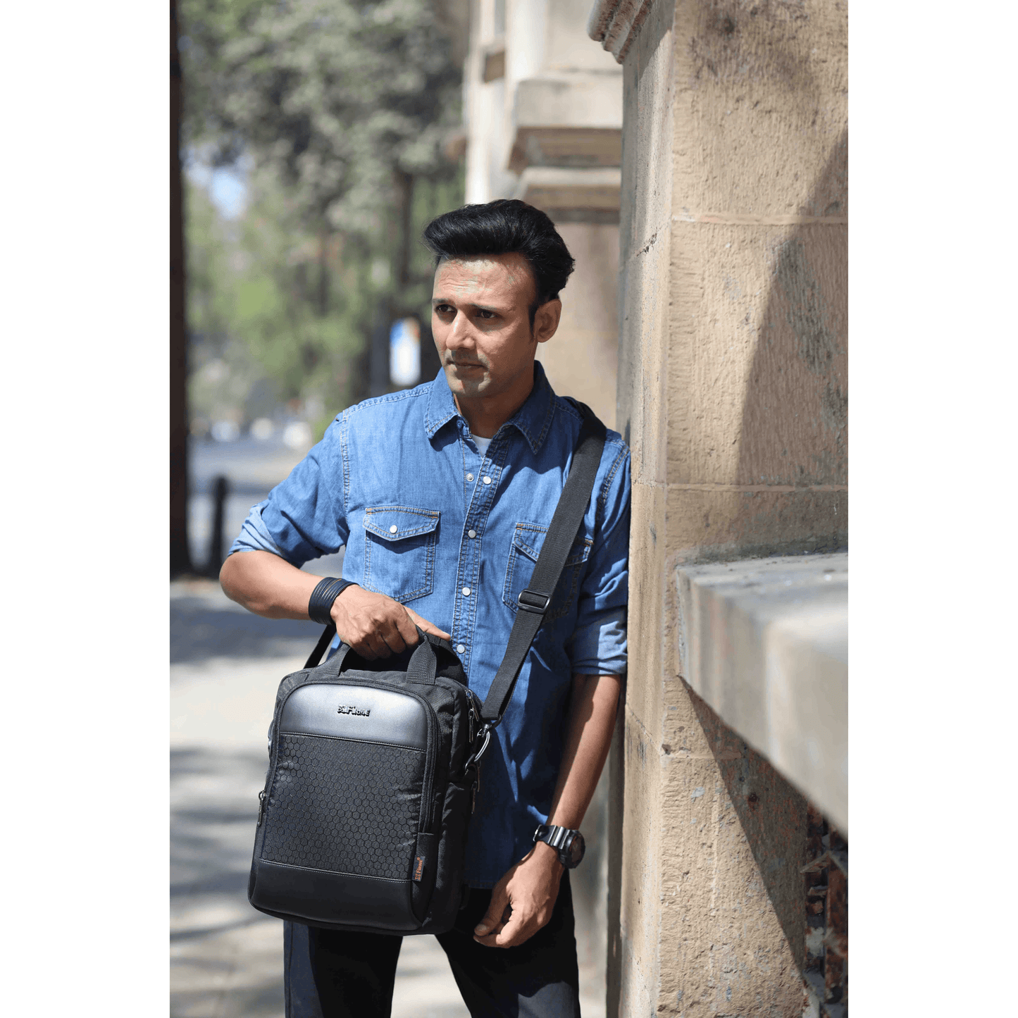 Firme Hive 2 In 1 BackPack Men - Convertible Backpack For Office