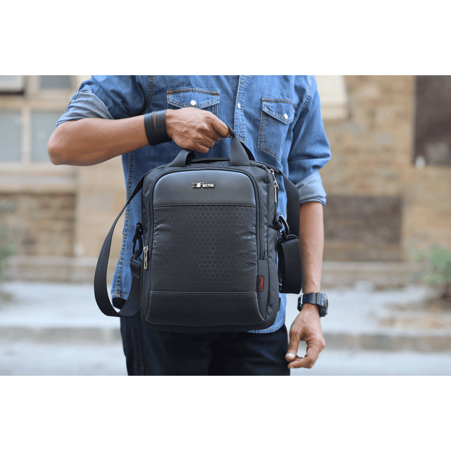 Firme Hive 2 In 1 BackPack Men - Convertible Backpack For Office