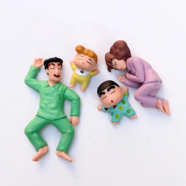 Shinchan Sleeping Figures (Set of 4)