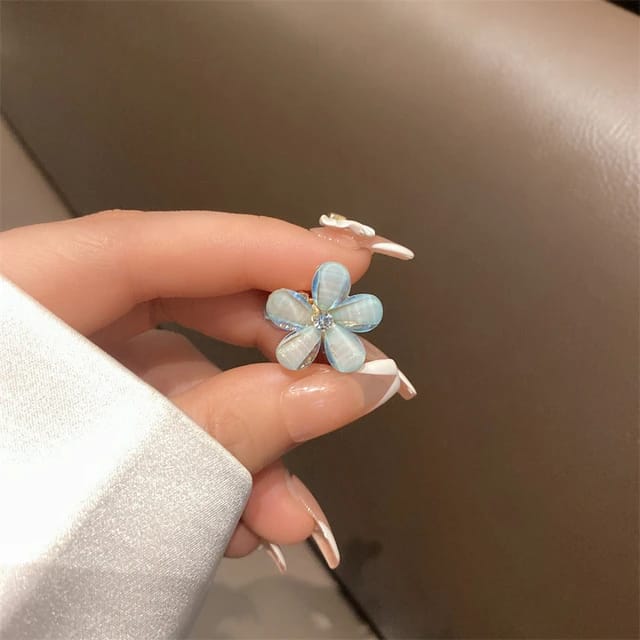 Set of 3 Mini Flower Hair Clips