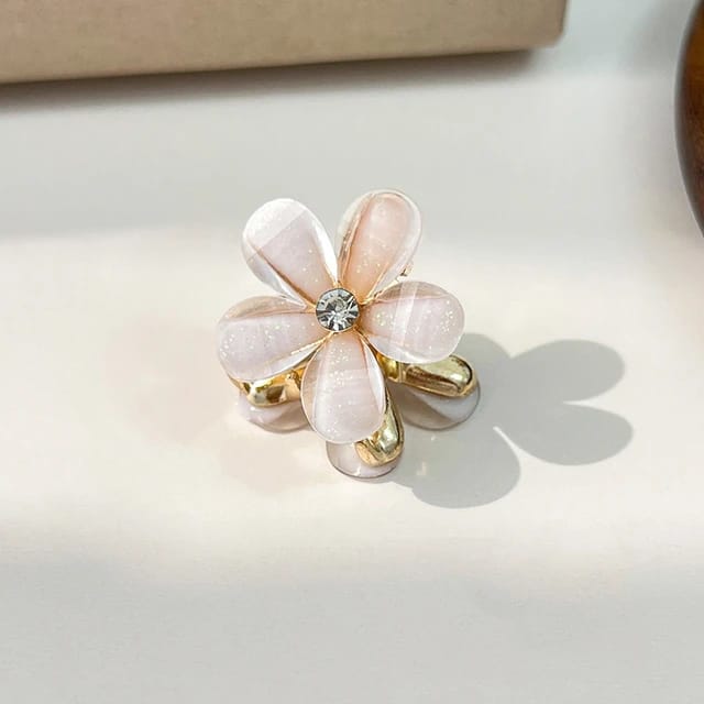 Set of 3 Mini Flower Hair Clips