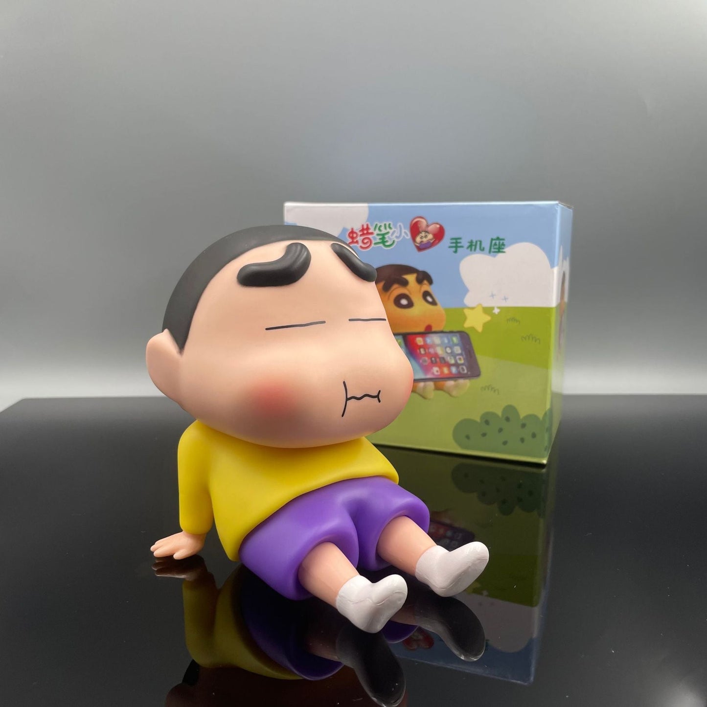 Premium quality Shinchan Self-Sitting Mobile Stand (Choose From Drop Down Menu)
