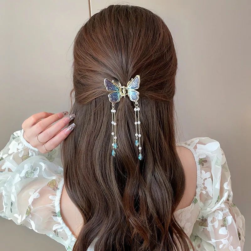 Dreamy Butterfly Hair Claw Clip (golden)