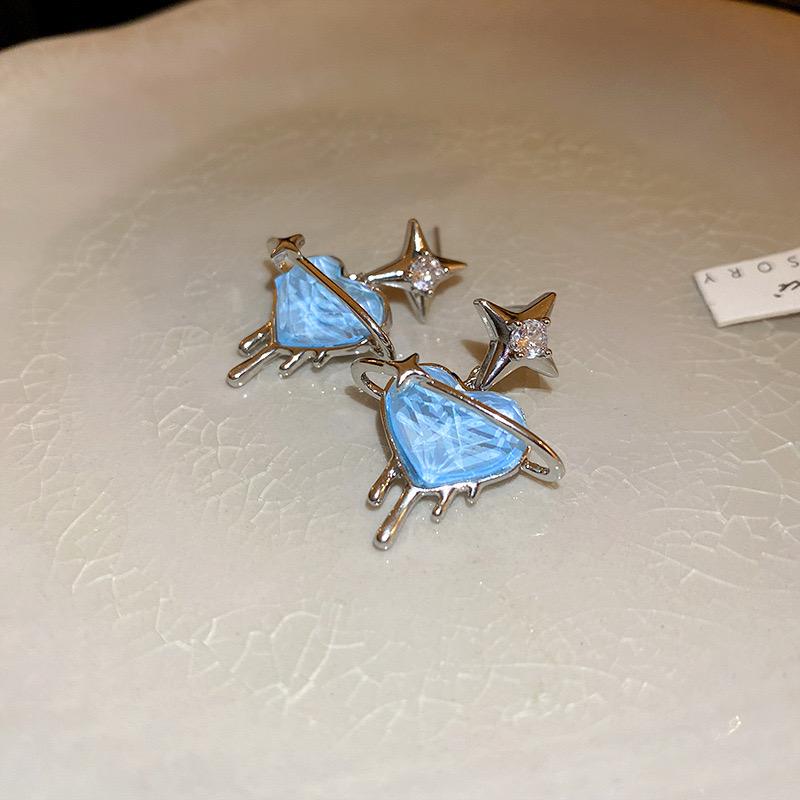 Dripping Heart Earrings