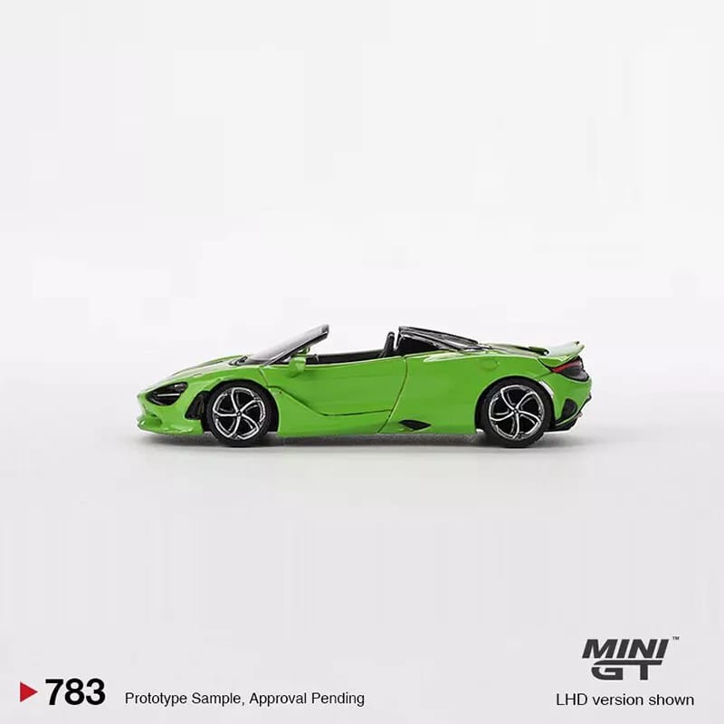 Mini GT Code 783 2024 McLaren 750S Spider Mantis Green