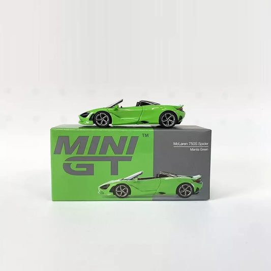 Mini GT Code 783 2024 McLaren 750S Spider Mantis Green