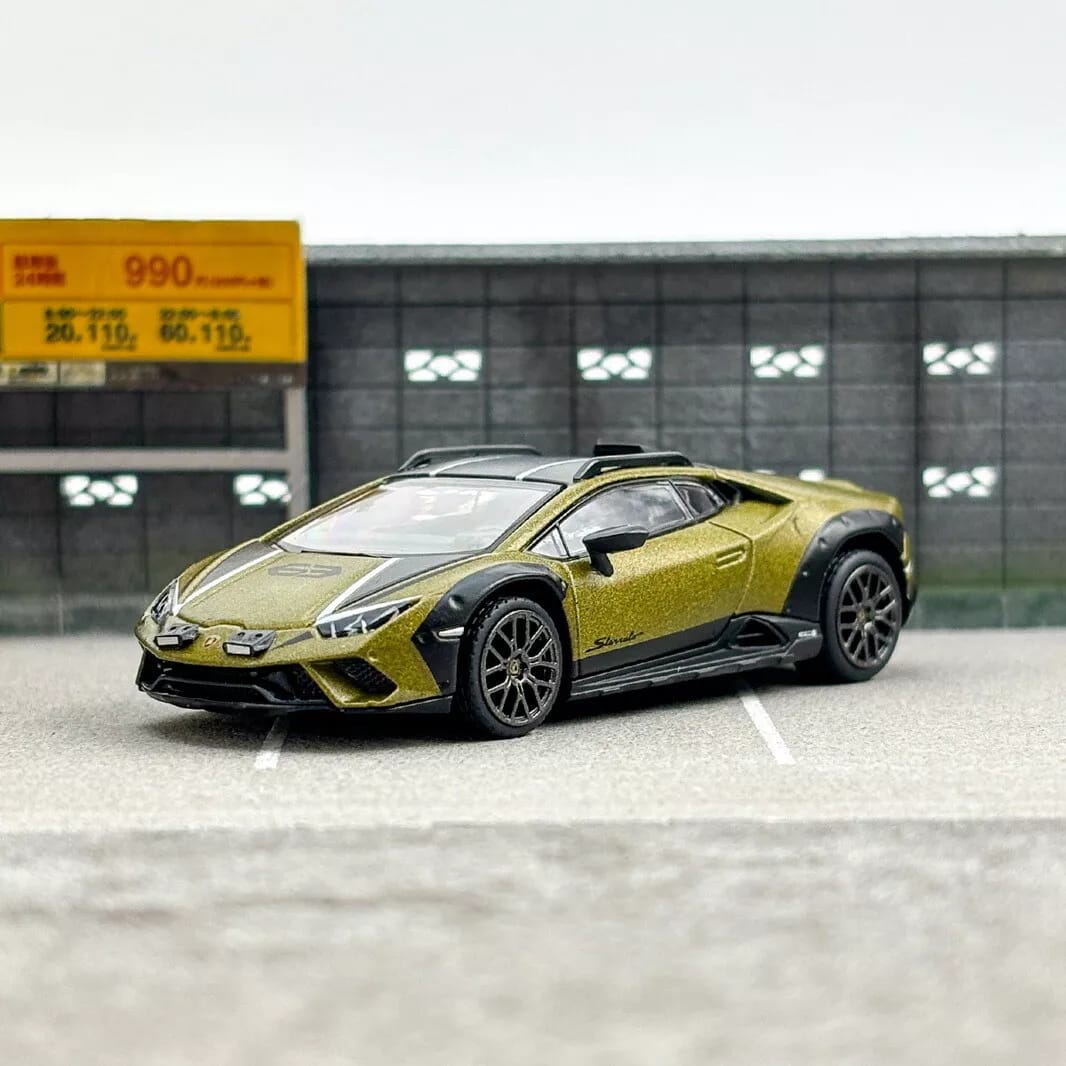 Mini GT Code 779 Lamborghini Huracán Sterrato Verde Gea Matt