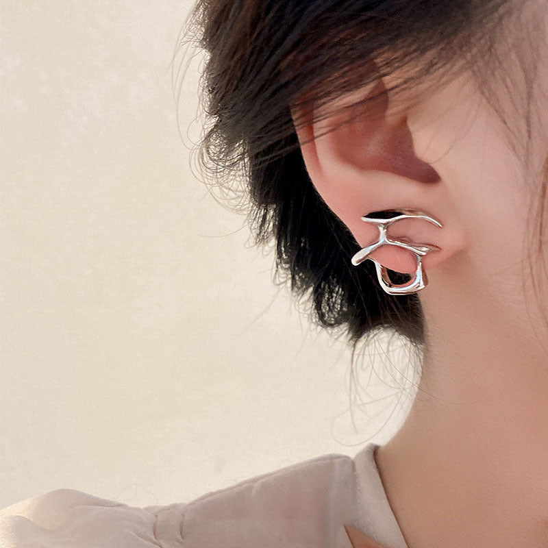 All Abstract Silver Earrings