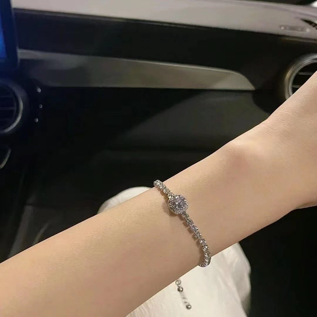 Crystal Cascade Bracelet