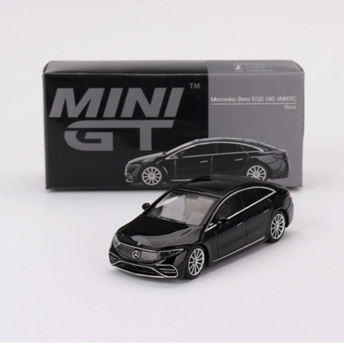 Mini GT Code 694 Mercedes-Benz EQS 580 4MATIC Black