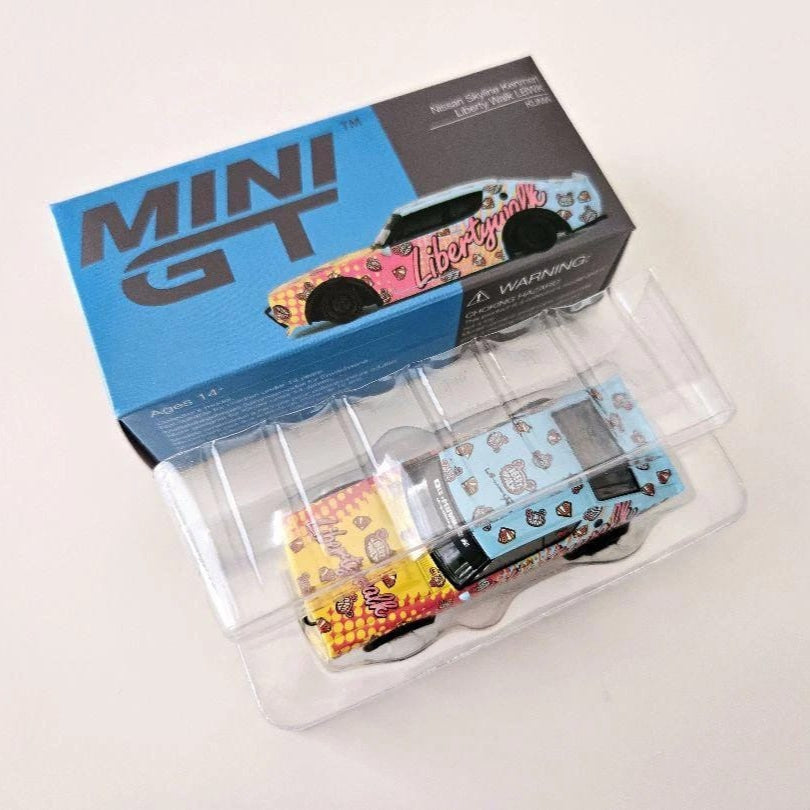 Mini GT Code 698 Nissan Skyline Kenmeri Liberty Walk LBWK KUMA