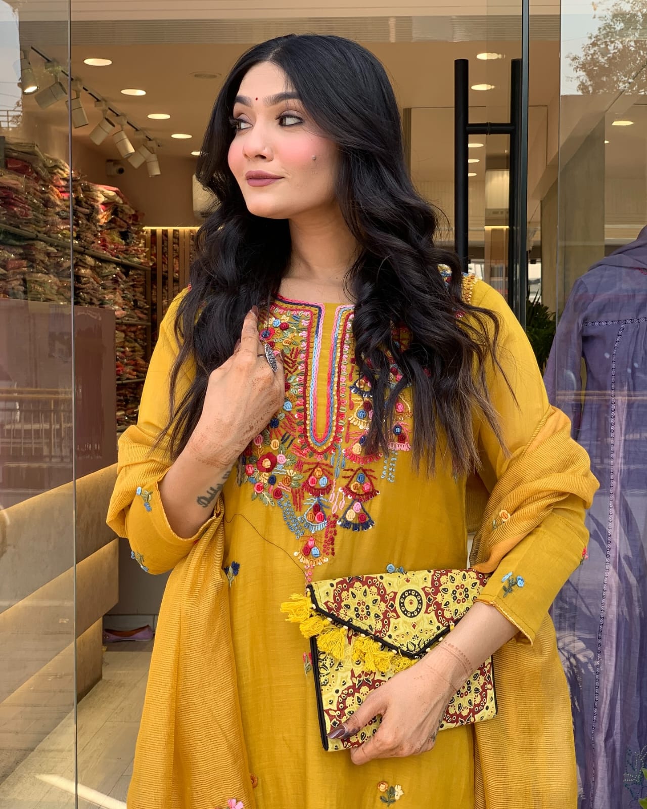 Yellow Simple Elegant Suit
