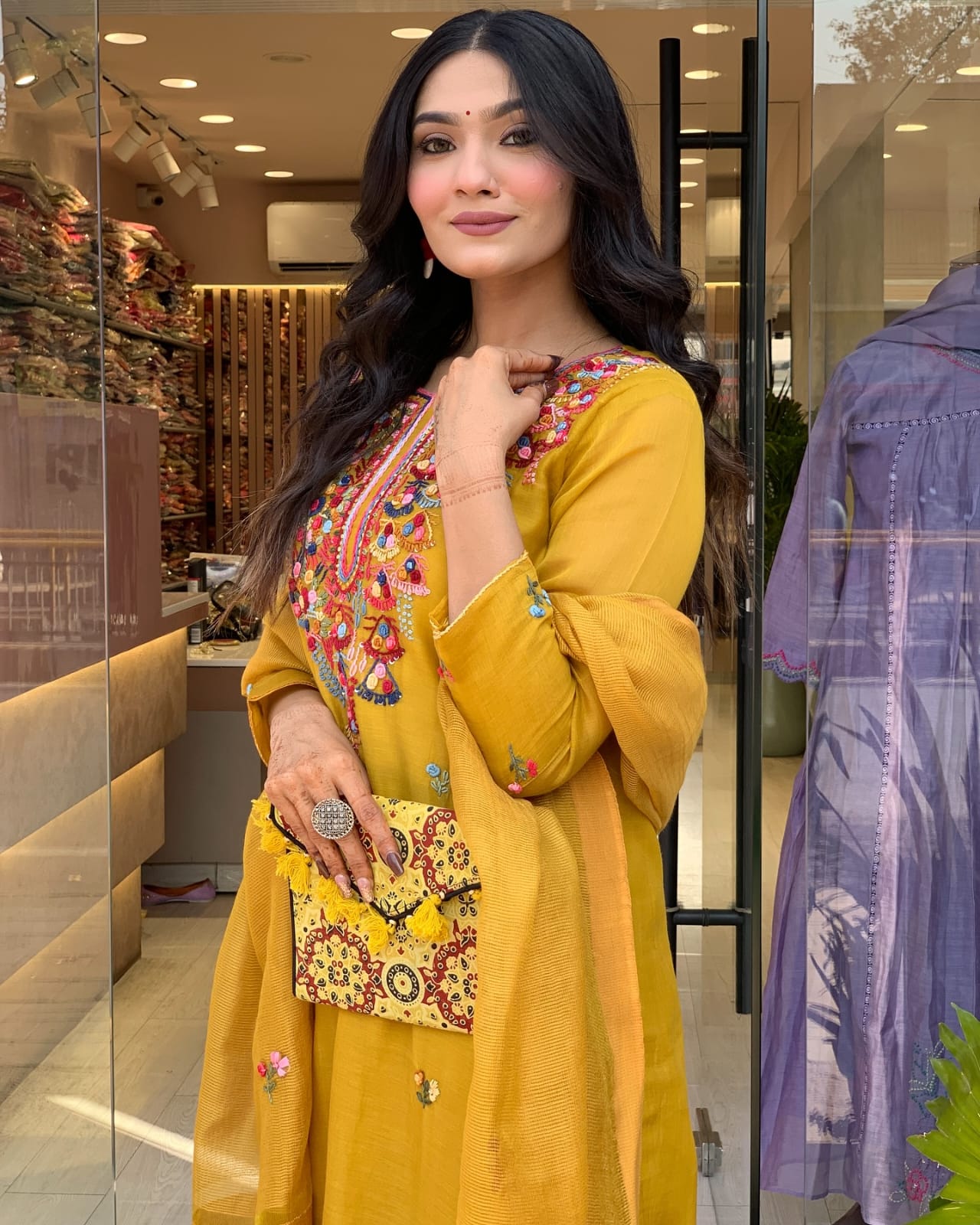 Yellow Simple Elegant Suit