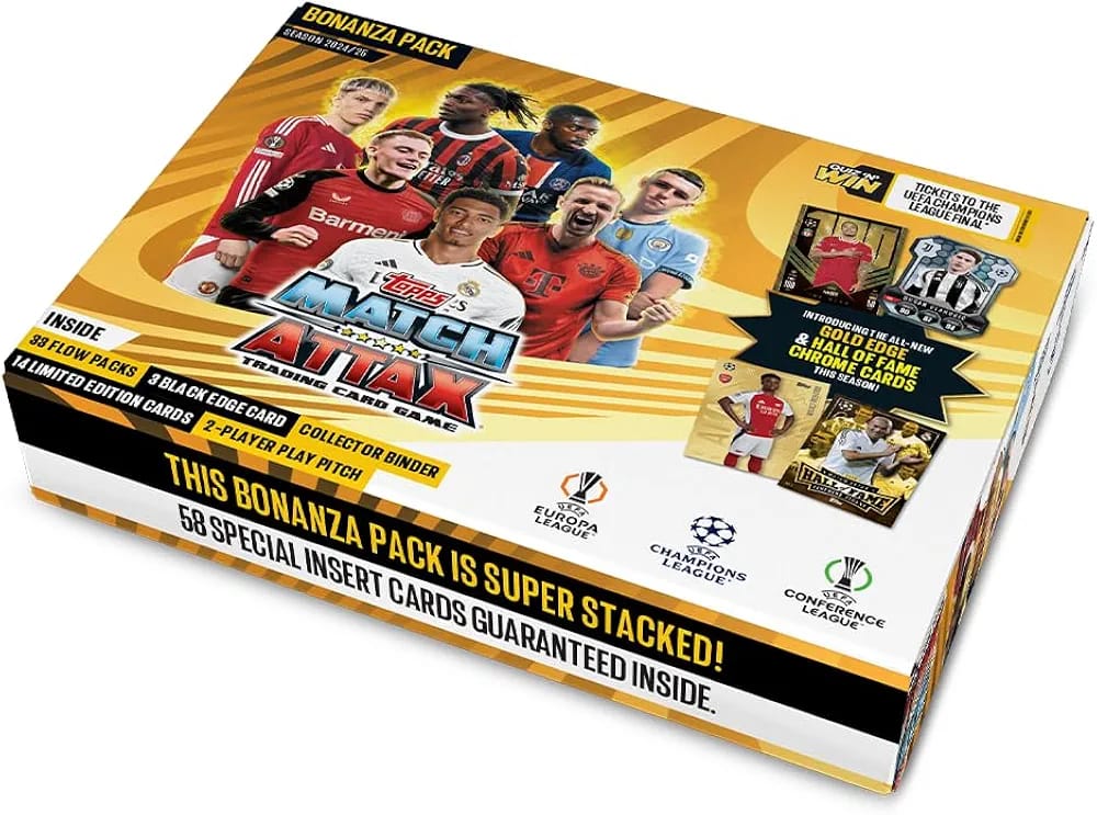 Topps Match Attax - Bonanza Pack 2024 / 25 Trading Card Games (No Cash On Delivery Allowed On This Product) - Prepaid Orders Only