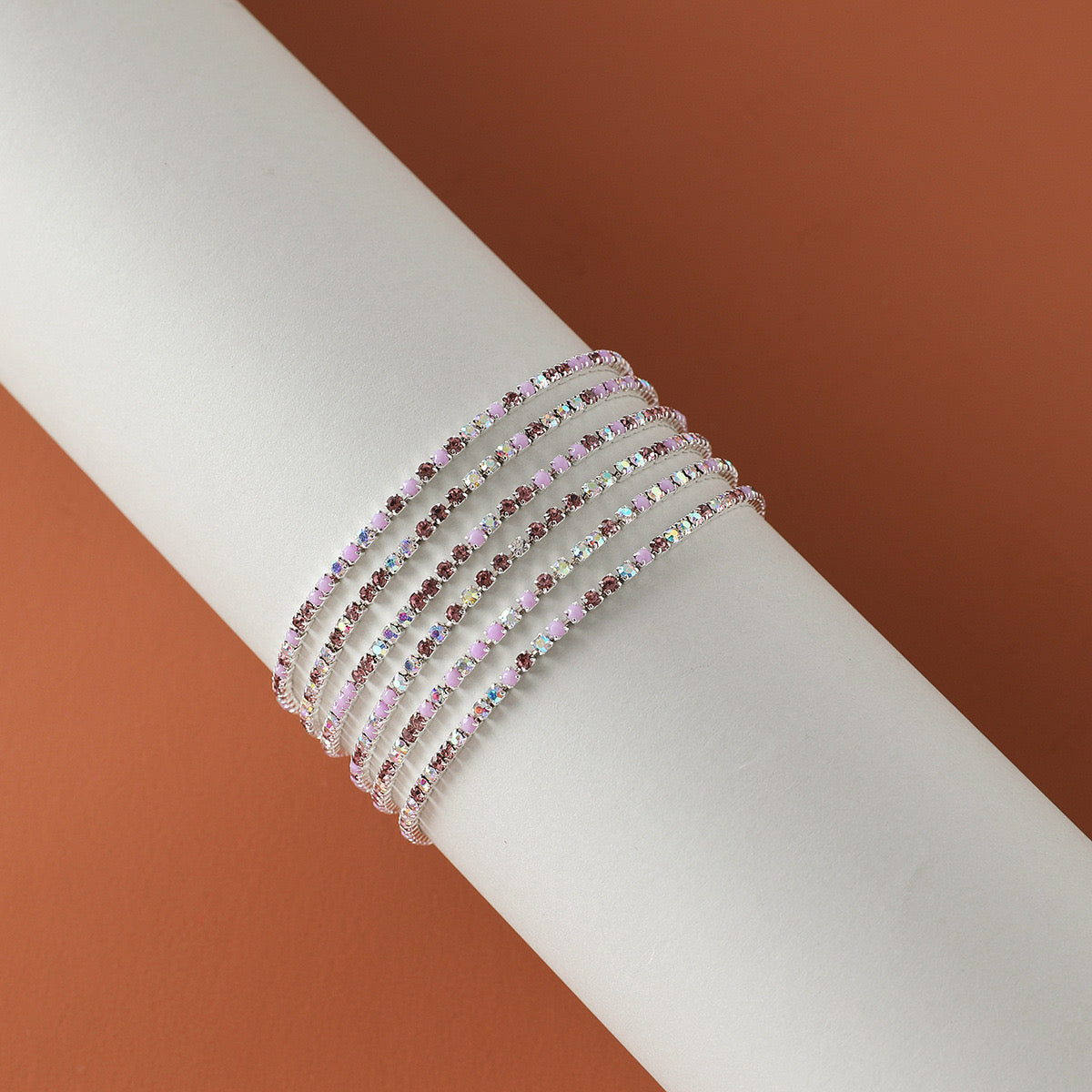 Purple Paparazzi Bracelet Set(Pack of 5)