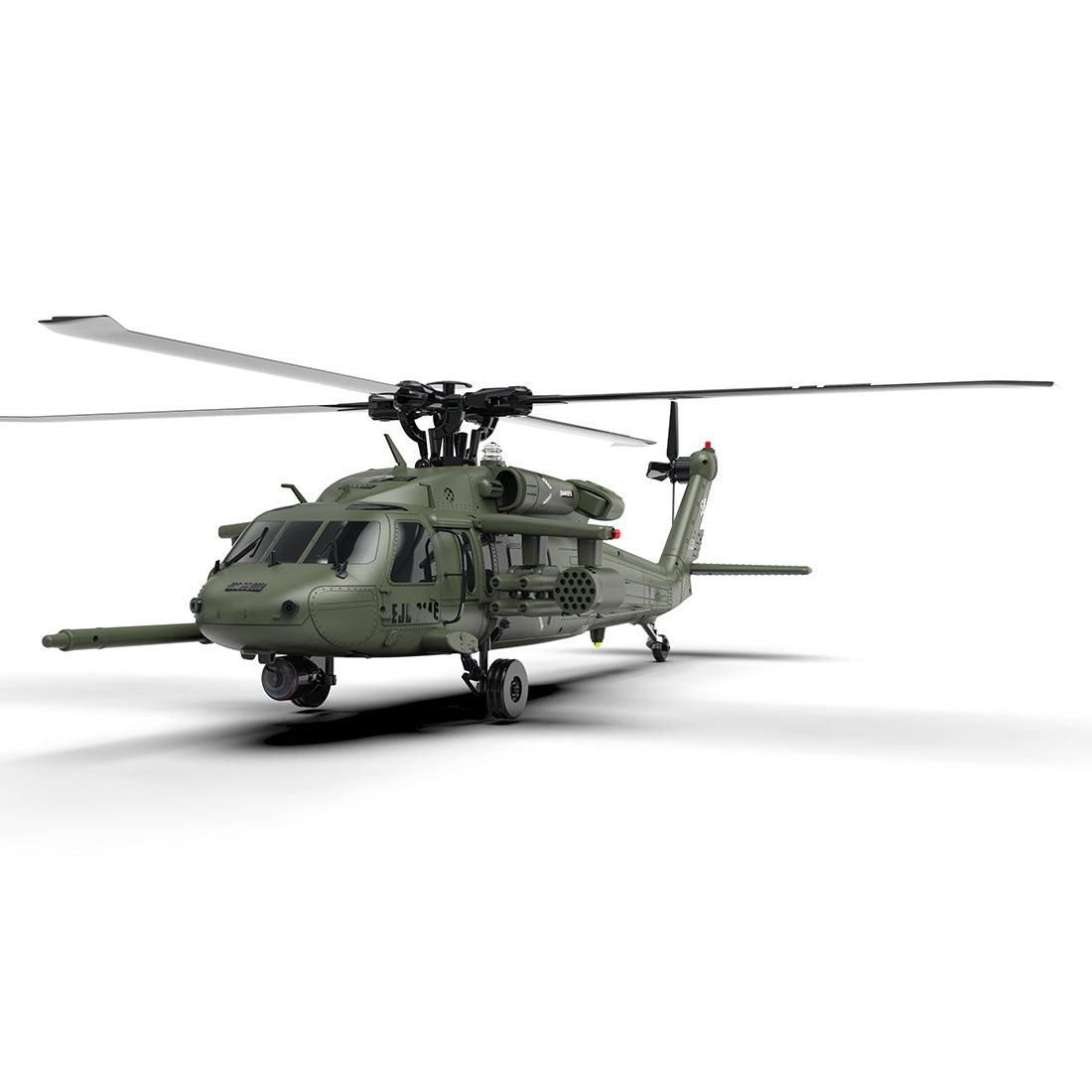 YU XIANG YXZNRC F09-V Blackhawk RC Helicopter 1/47 Scale 2.4G 6CH Dual Brushless Direct Drive Flybarless 6G/3D Stunt Model