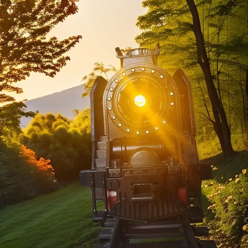 622B Steam Train Toy with Lights, Sounds, and Smoke Special Effects