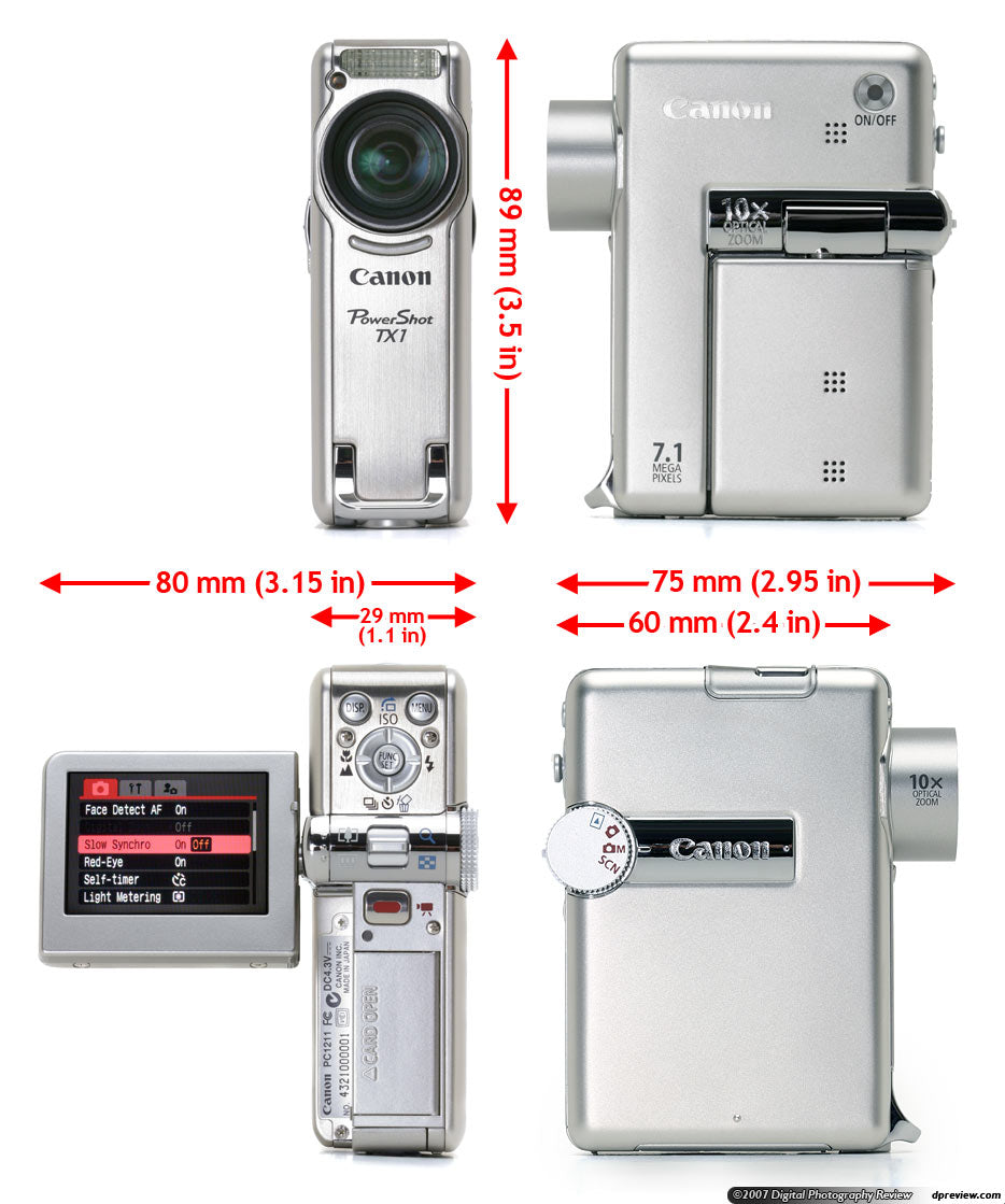 Canon PowerShot TX1 Digital Camera