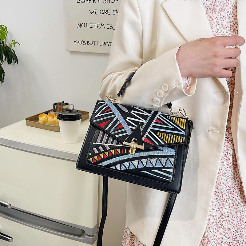 Delicate Embroidery Handbag Crossbody Bag