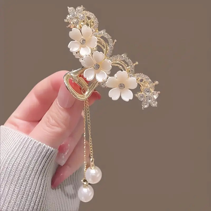 3pc Large Claw Hair Clip – Ancient Chinese Style Ponytail Holder