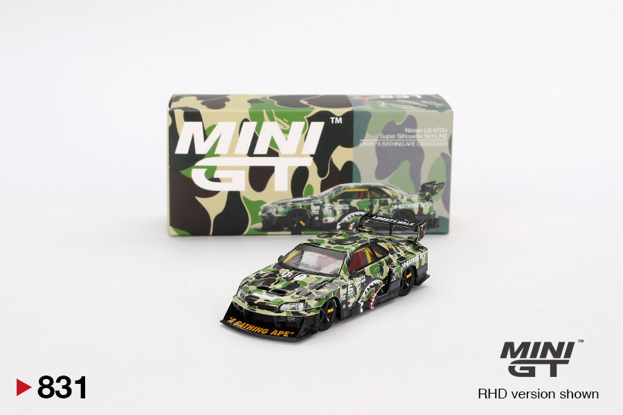 LIBERTY WALK x A BATHING APE Nissan Set