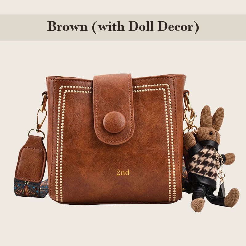 🎁LAST DAY SALE👜Vintage Fashion Bag with Adjustable Wider Shoulder Strap