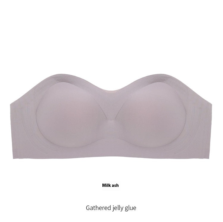 Invisible Strapless Seamless Push Up Bra
