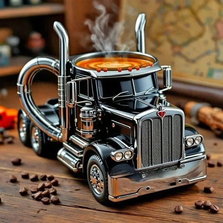 Truck Coffee Mug: Perfect Gift for Truck Lovers