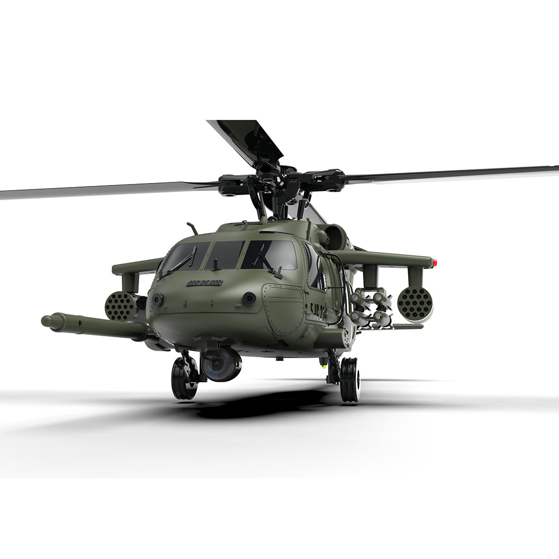 YU XIANG YXZNRC F09-V Blackhawk RC Helicopter 1/47 Scale 2.4G 6CH Dual Brushless Direct Drive Flybarless 6G/3D Stunt Model