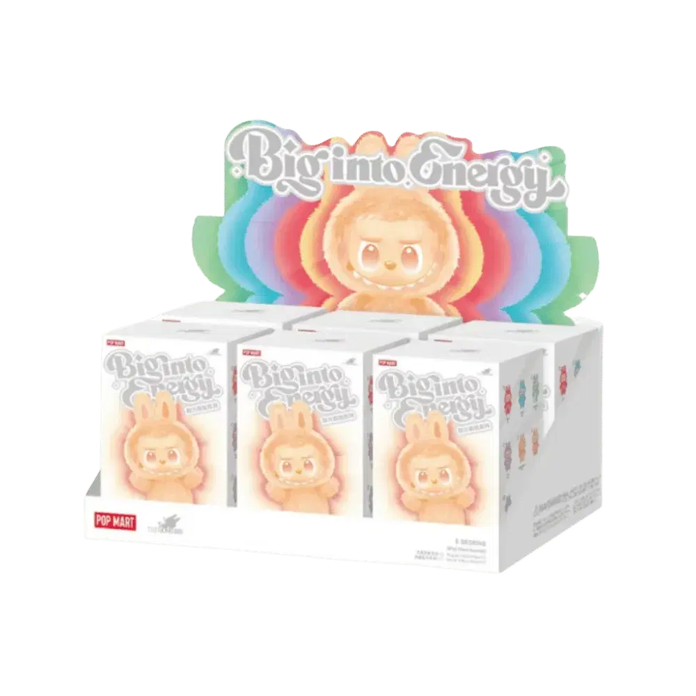 Labubu The Monsters Big into Energy Series Vinyl Plush Pendant Sealed Case (6 Blind Box)