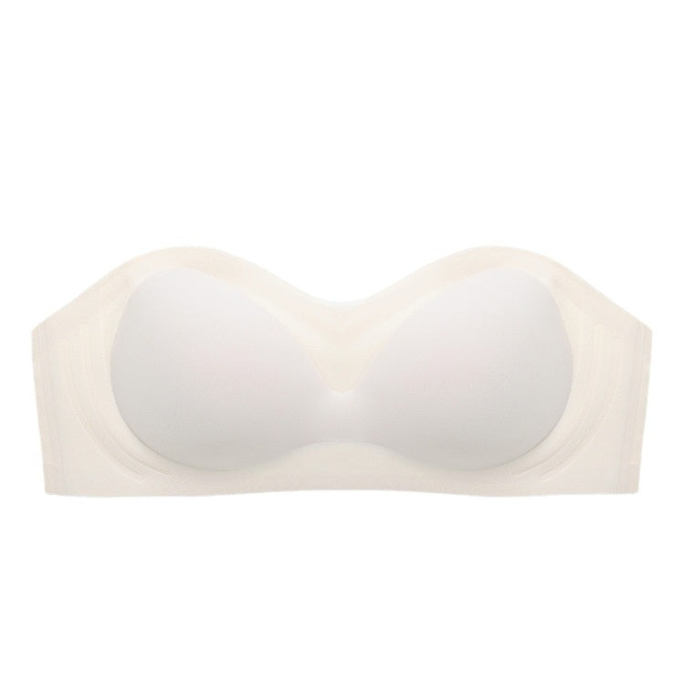 Invisible Strapless Seamless Push Up Bra